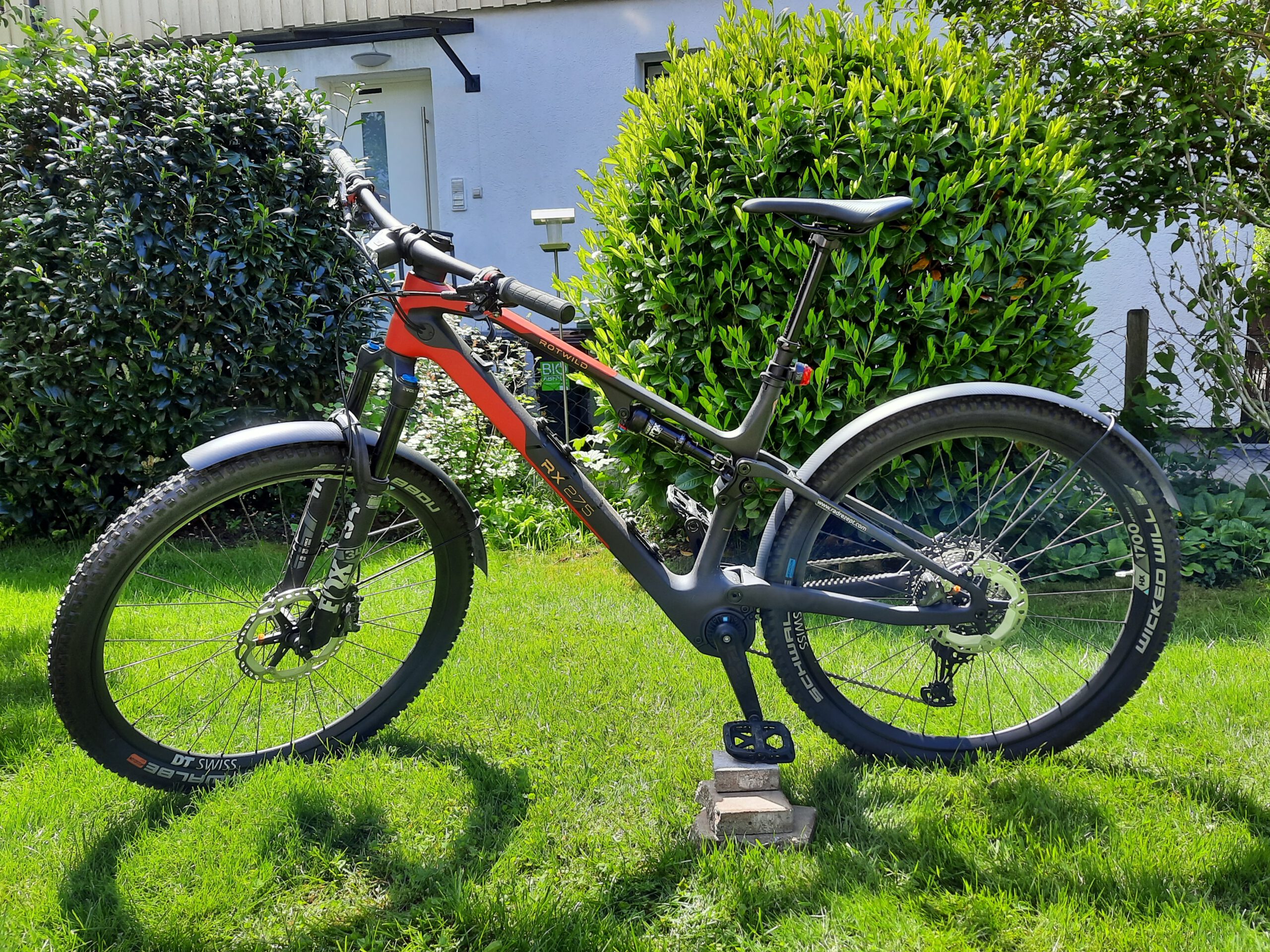 Custom flexible carbon bike
