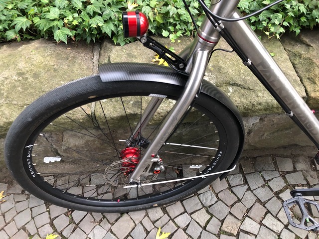 Gerrit bike mudguards flexible carbon